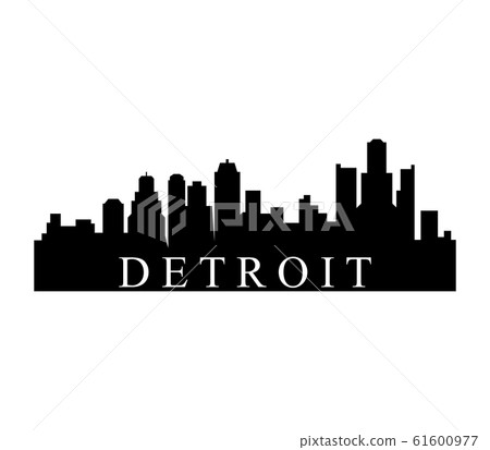 skyline detroit skyline detroit 61600977