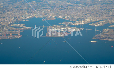 羽田機場起飛後立即在橫濱港上空 羽田機場起飛後立即在橫濱港上空 61601371