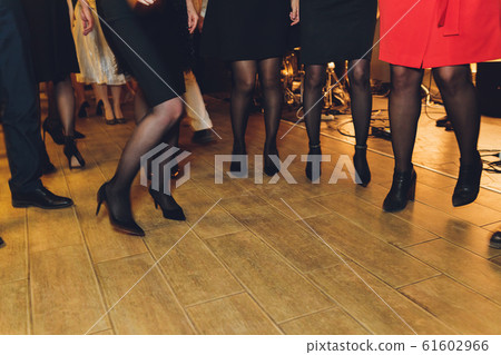 Close up of elegant female legs on background. Close up of elegant female legs on background. 61602966