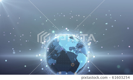 Earth universe world world digital network Earth universe world world digital network 61603254