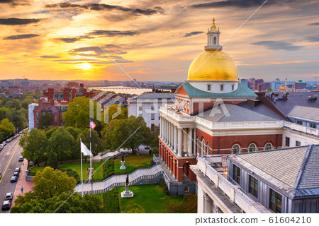 Boston, Massachusetts, USA cityscape 61604210