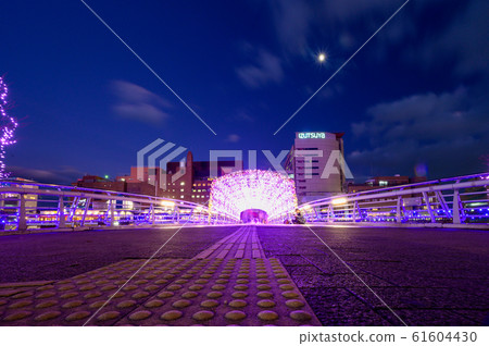 Kokura illuminations in December [Fukuoka Prefecture] 61604430