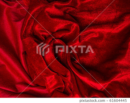 deep red velvet texture for background, red rose shape, love and passion concept. very affectionate and passionate. Soft fabric shaped as female genital organs, labia deep red velvet texture for background, red rose shape, love and passion concept. very affectionate and passionate. Soft fabric shaped as female genital organs, labia 61604445