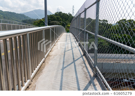 道路 橋 行人通道 61605279