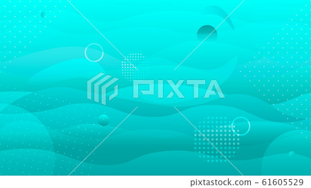 Blue save wave bio water background vector graphic illustration Blue save wave bio water background vector graphic illustration 61605529