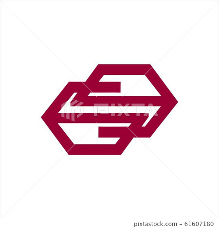 simple GG, GSG, GE, GSE initials geometric line simple GG, GSG, GE, GSE initials geometric line 61607180