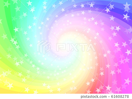 Star and Spiral 2 Rainbow 61608278