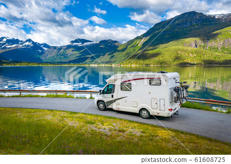 Family vacation travel RV, holiday trip in Family vacation travel RV, holiday trip in 61608725