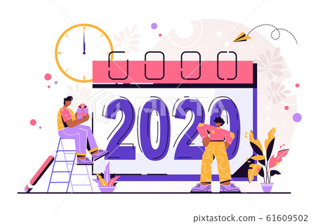 Vector illustration little people Vector illustration little people 61609502