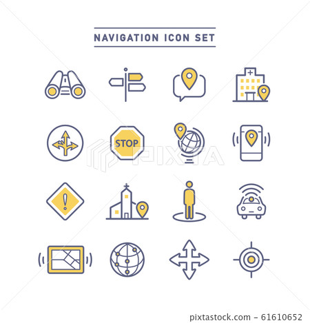 navigation, icon, icons 61610652
