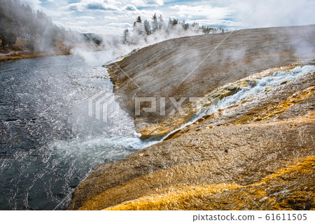 Yellowstone National Park in Wyoming 61611505