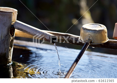 Tesui Ladle Shrine worship Tesui Ladle Shrine worship 61611565