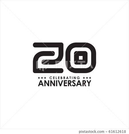 20th year celebrating anniversary emblem logo 20th year celebrating anniversary emblem logo 61612618