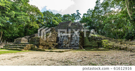 Lamanai archaeological reserve mayan Mast Temple Lamanai archaeological reserve mayan Mast Temple 61612916