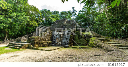 Lamanai archaeological reserve mayan Mast Temple Lamanai archaeological reserve mayan Mast Temple 61612917