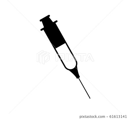 Syringe Icon Stock Illustration 61613141 Pixta