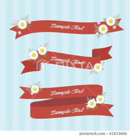 Margaret Ribbon Set - Stock Illustration [61613666] - PIXTA