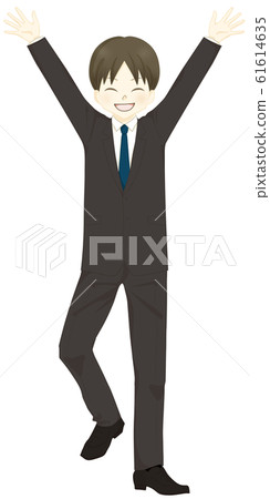 Man in suit-Banzai rejoice 61614635