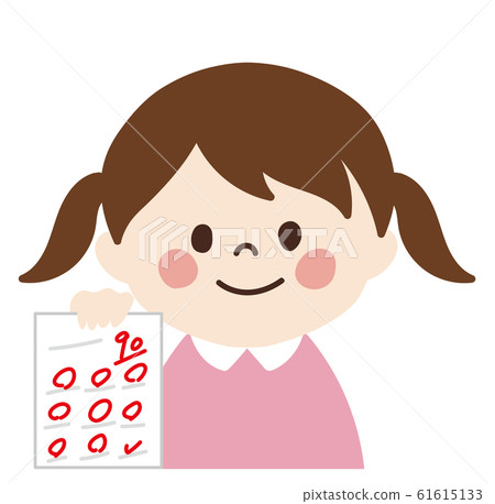 Little girl ① (90 tests) - Stock Illustration [61615133] - PIXTA