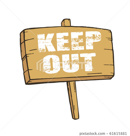 保持站立的立場白色字母 61615881