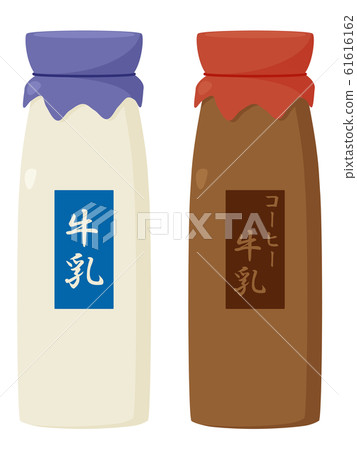 Milk and coffee milk 61616162