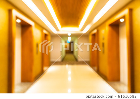 Abstract blur hotel lobby interior room 61616582