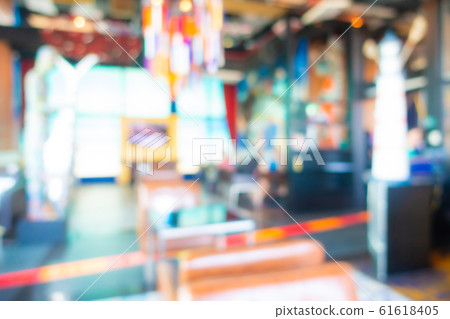 Abstract blur restaurant and coffee shop cafe 61618405