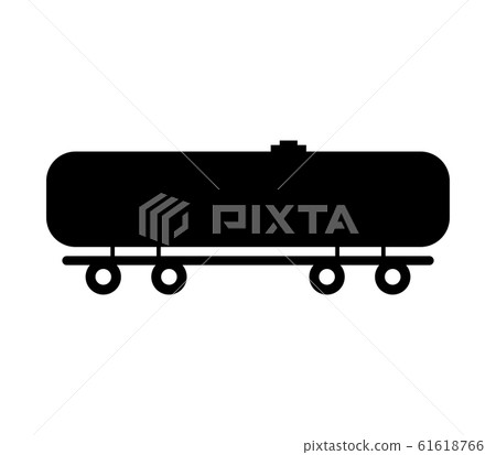 railroad tank wagon icon 61618766