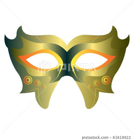 Mardi Gras theater mask icon 61618922
