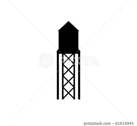 water tower icon 61618945