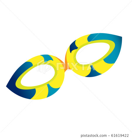 Mardi Gras theater mask icon 61619422