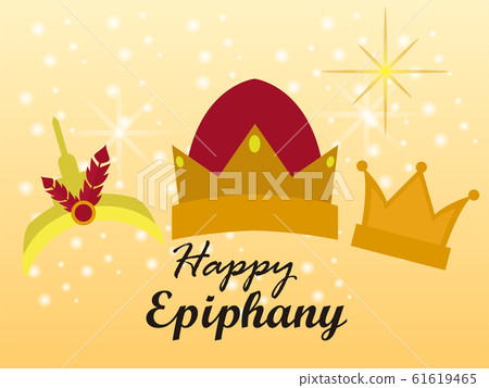 Happy Epiphany day card Happy Epiphany day card 61619465