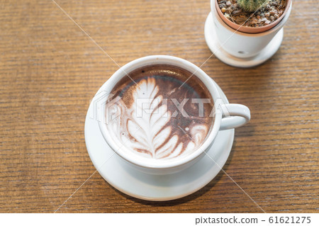a cup of chocolate latte a cup of chocolate latte 61621275