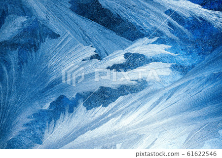 Frosty pattern on transparent background. Background light blue winter. Blue backdrop beautiful abstract background. Cold weather Frosty pattern on transparent background. Background light blue winter. Blue backdrop beautiful abstract background. Cold weather 61622546