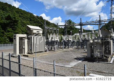 Transformer facility in mountainous area Transformer facility in mountainous area 61622719