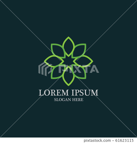 green leaf flower ecology nature element symbol 61623115