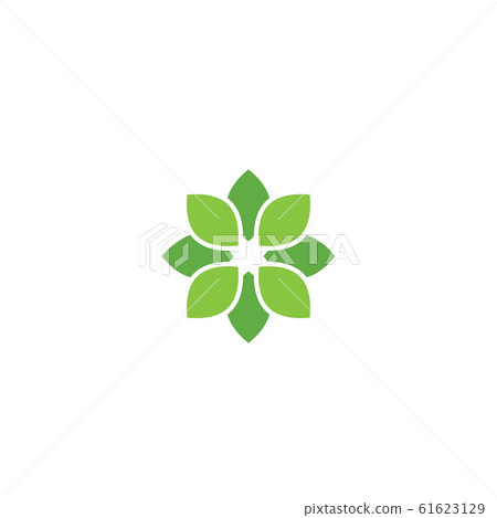 green leaf flower ecology nature element symbol 61623129