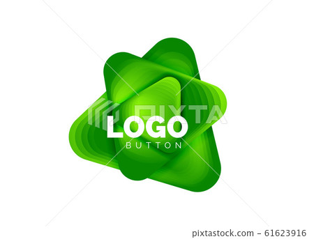 Play, arrow or download button icon, minimal design business logo template. 3d geometric bold in relief style with color blend steps effect. Vector Illustration For Wallpaper, Banner, Background, Card Play, arrow or download button icon, minimal design business logo template. 3d geometric bold in relief style with color blend steps effect. Vector Illustration For Wallpaper, Banner, Background, Card 61623916