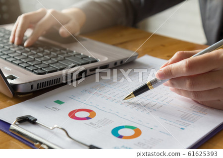 Business and finance concept of office working, Business and finance concept of office working, 61625393