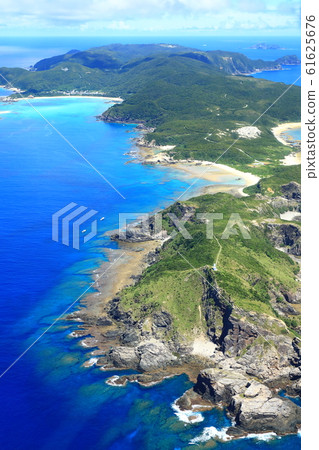 Tokashiki and Kerama Islands Aerial 61625676
