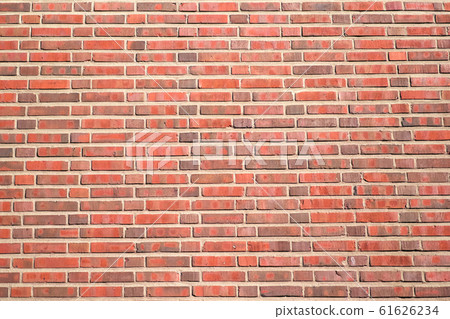 Red brick background with a thick layer of cement 61626234