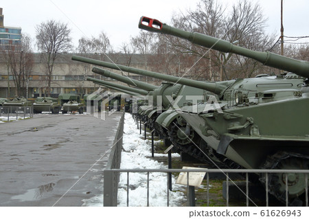 Military equipment in the open air museum. Moscow, Military equipment in the open air museum. Moscow, 61626943