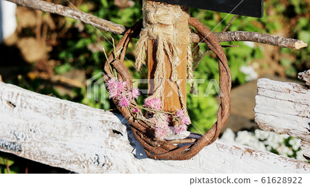 Nature autumn wreath Nature autumn wreath 61628922