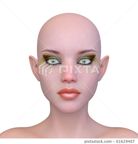  Girl face 61629487