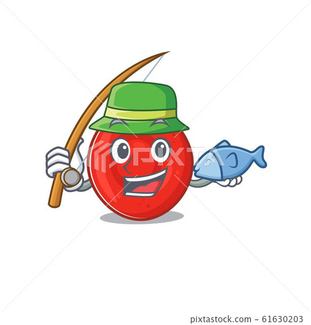 A Picture of happy Fishing erythrocyte cell design 61630203