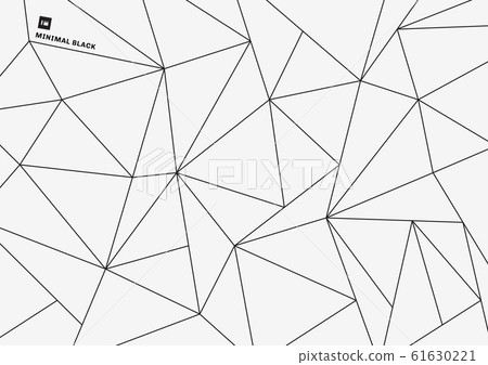 Abstract geometric triangle low polygon simple Abstract geometric triangle low polygon simple 61630221