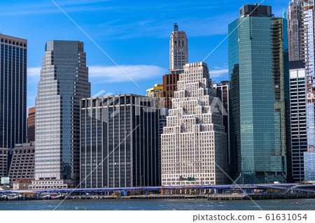 曼哈頓摩天大樓布魯克林大橋公園的“紐約”景觀 61631054