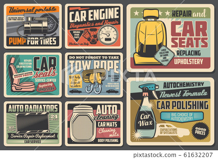 Spare parts vintage retro metal signs 61632207