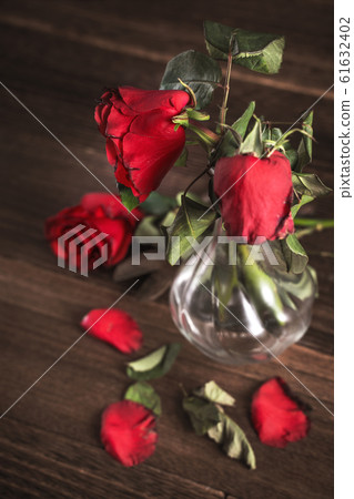 Withered rose Valentine withered rose Rose Rose 61632402