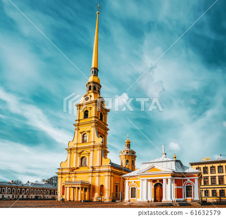 Peter and Paul Fortress and Tomb. Saint 61632579